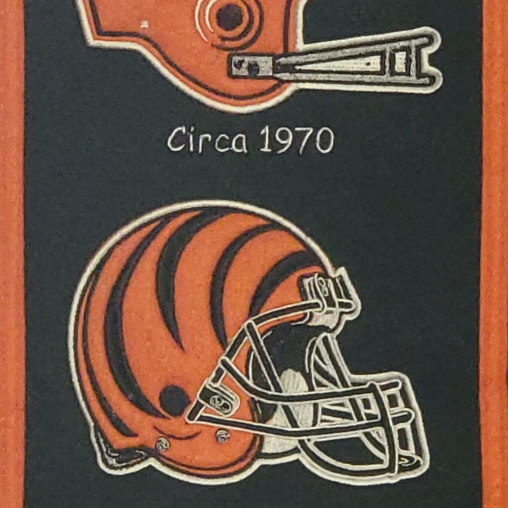 CINCINNATI BENGALS Winning Streak LLC NFL Team Heritage Banner
